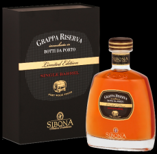 Grappa Riserva Sibona portwood