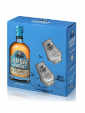 Lambay Small Batch Irish Whiskey | set met 2 glazen
