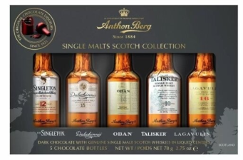 Anthon Berg Single Malts Scotch Collection