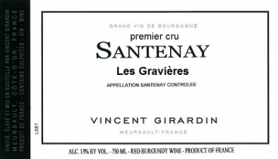 Santenay Premier Cru 2012