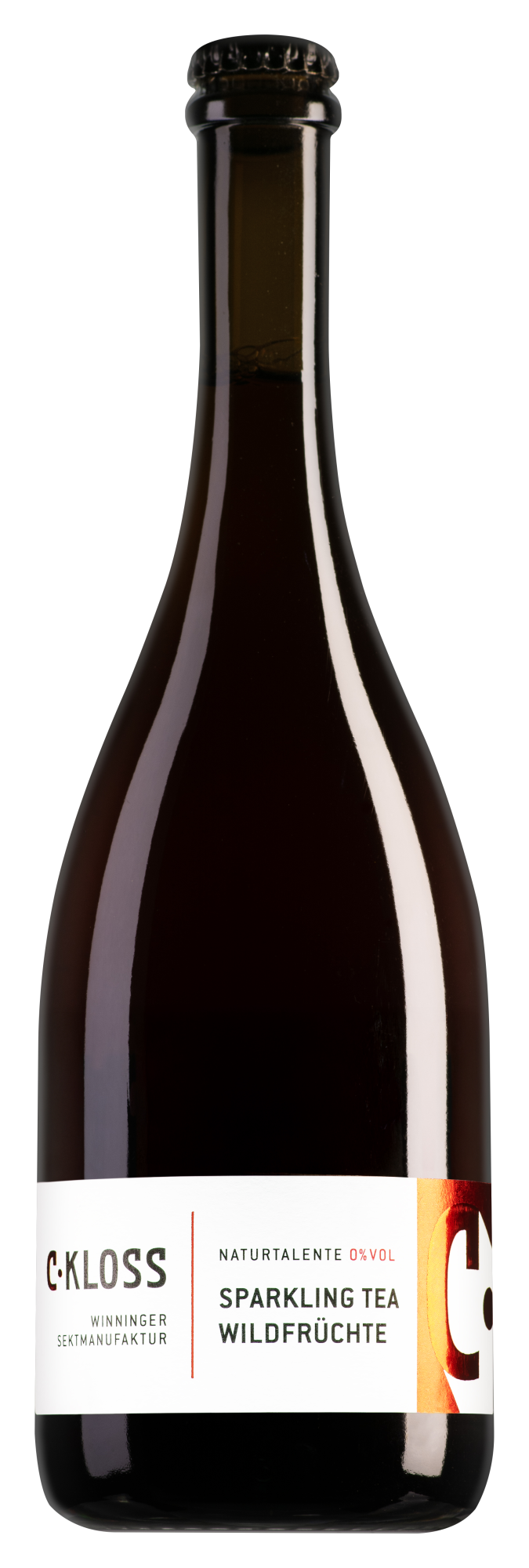 C. Kloss Sparkling Tea Naturtalente Wildfrüchte Rosé alcoholvrij