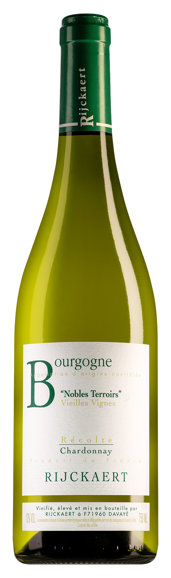 Rijckaert Bourgogne Nobles Terroirs Vieilles Vignes Chardonnay