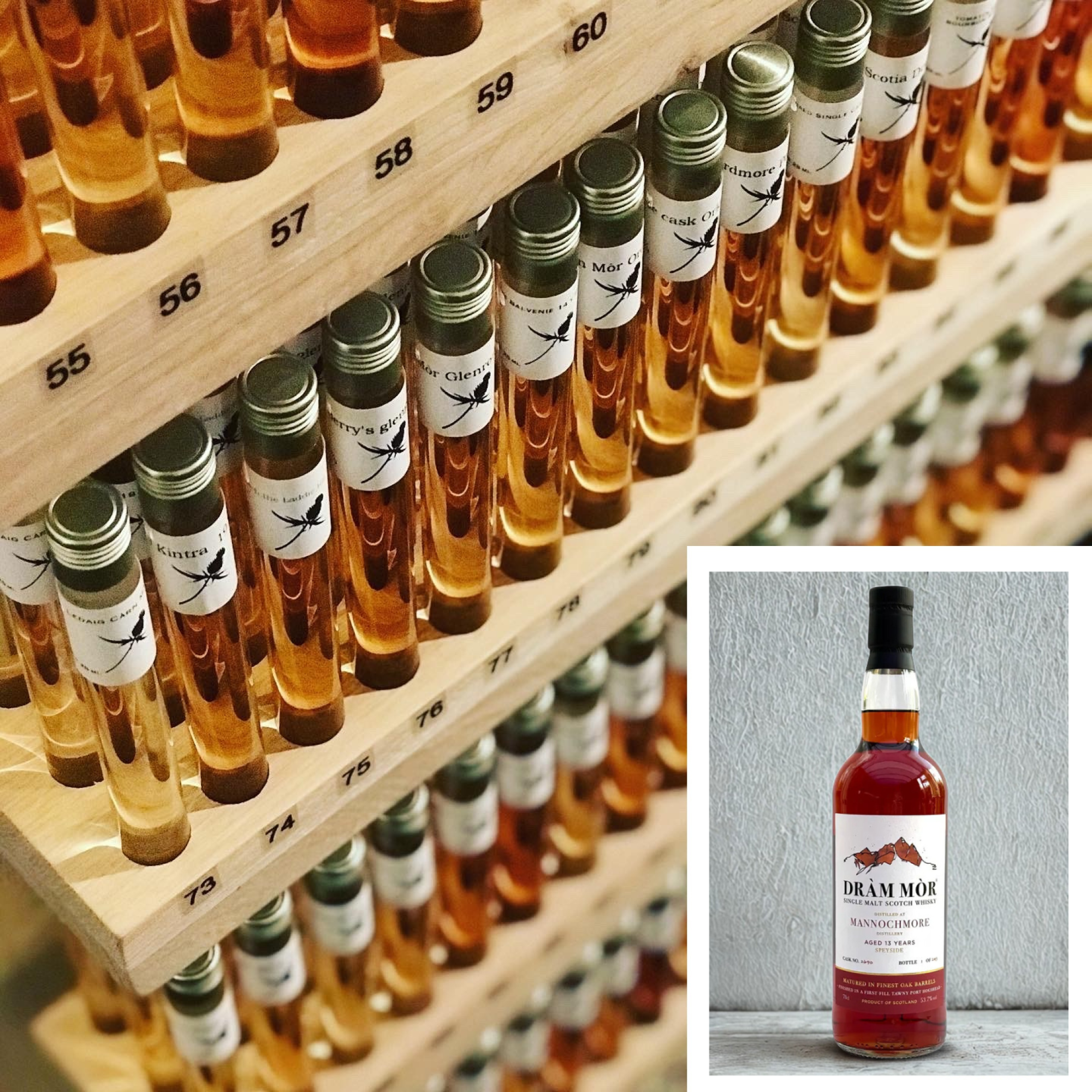 Tube Dram Mor Mannochmore 13yrs Tawny port Finish