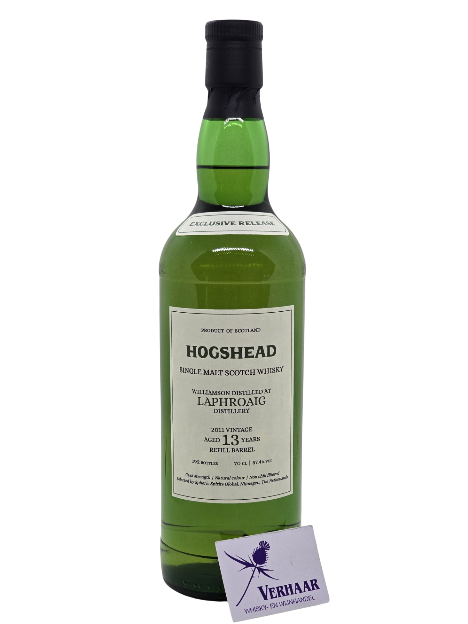 Hogshead Laphroaig 13yrs