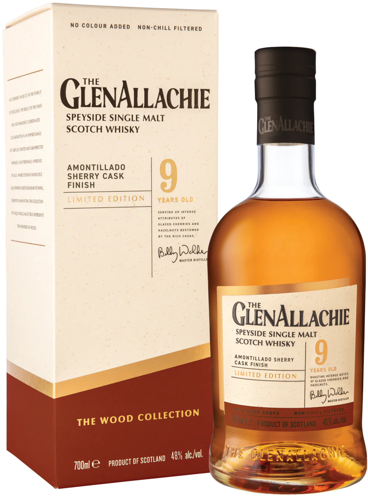 GlenAllachie 9yrs  Amontillado Sherry the wood Collection