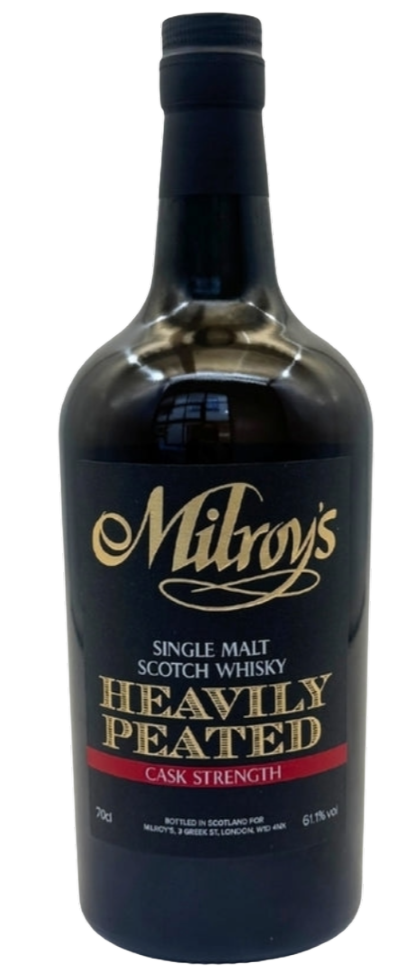 Milroy's Heavily Peated Cask Strenght