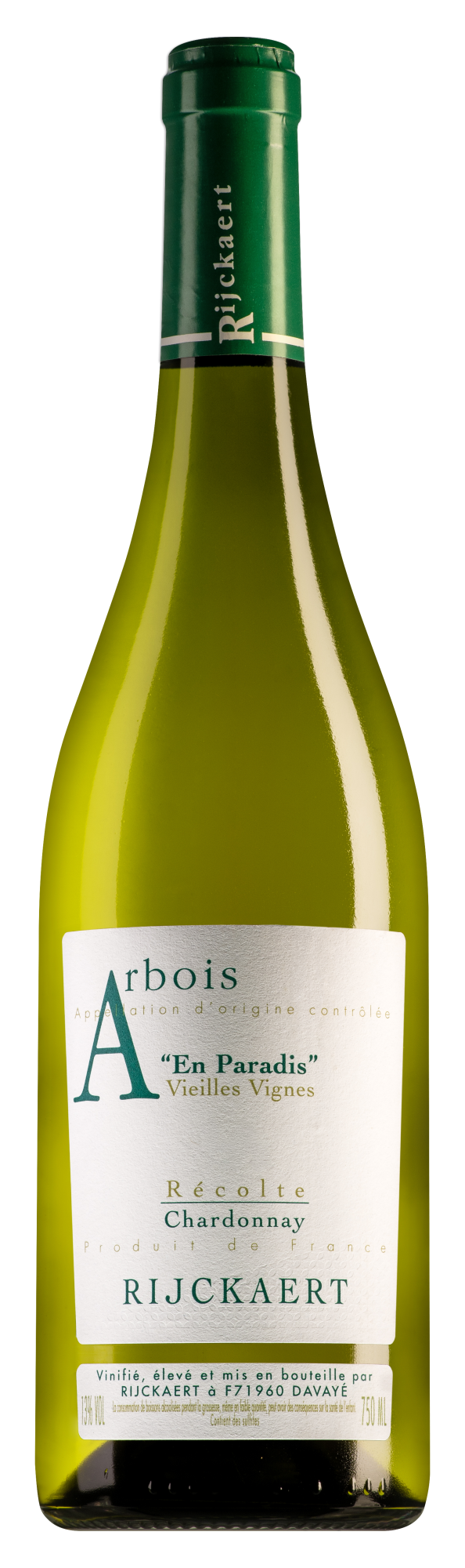 Rijckaert Arbois En Paradis Vieilles Vignes Chardonnay