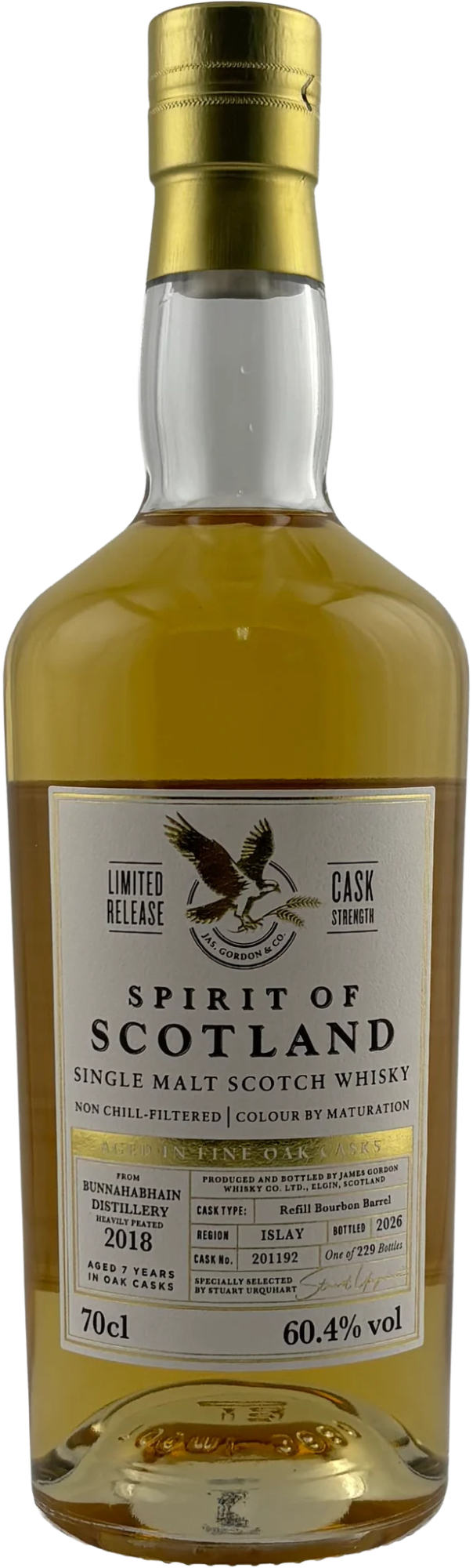 Bunnahabhain 7yrs Spirit of Scotland